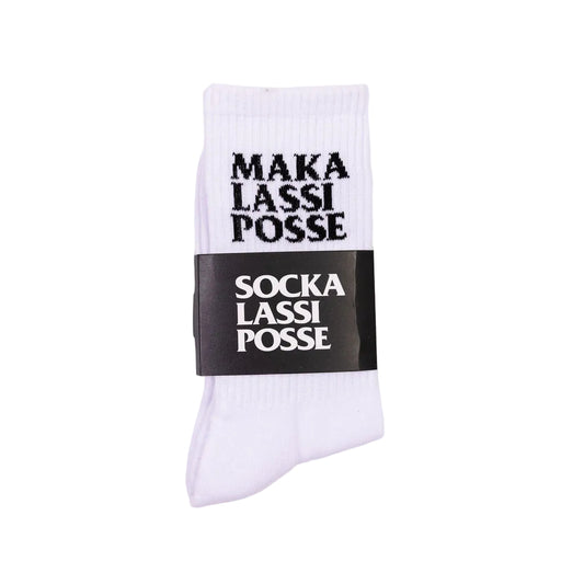 One Rev Socks: White