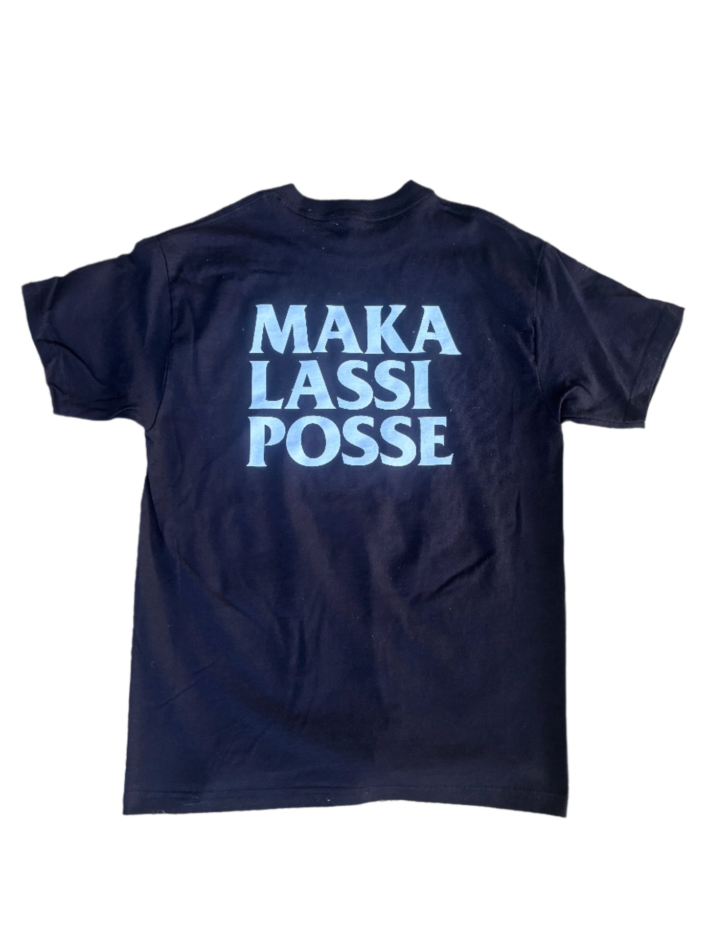 Maka Lassi Posse OG Print Tee: Black