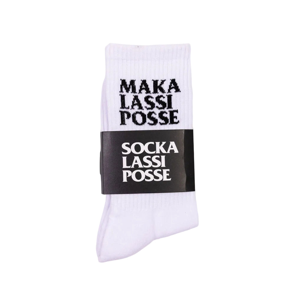 One Rev Socks: White