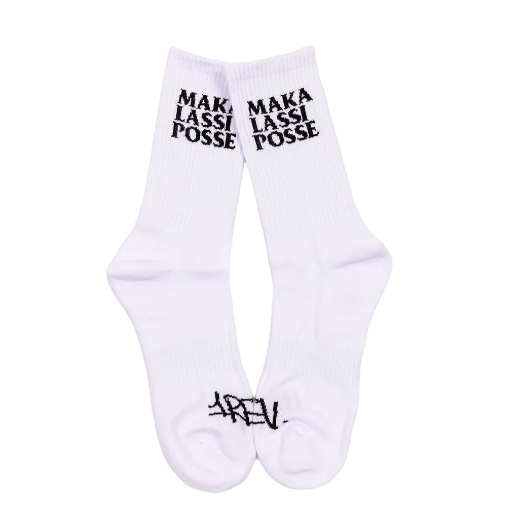 One Rev Socks: White
